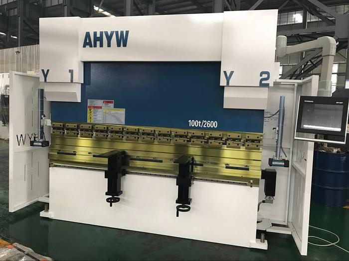 AHYW 8ft100T CNC hibridni Pressbrakes 4 osi