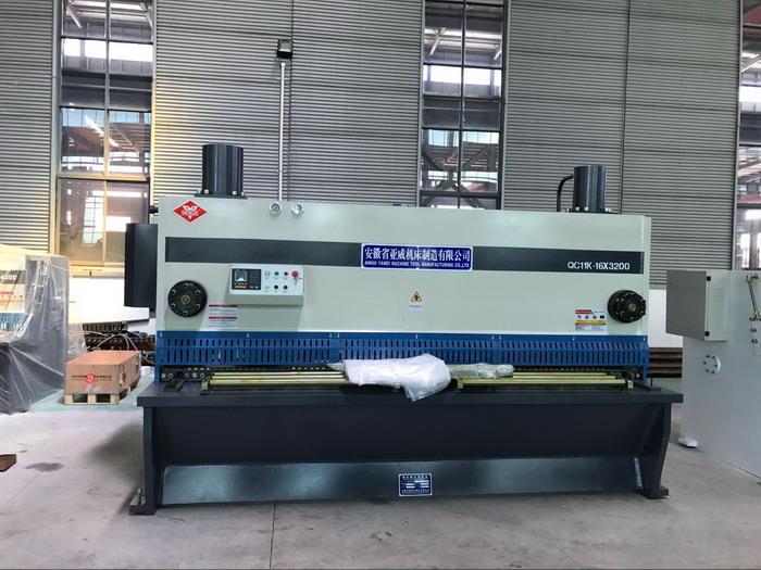 16mm 10ft metal sheet guillotine shears Yawei AHYW Made in china 