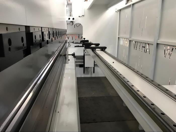 AHYW Yawei PBM Hybrid cnc press brake back guage 100T4M metal sheet bending china factory