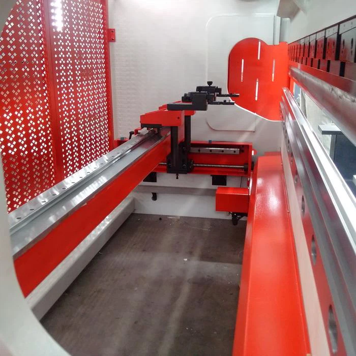 X axis back gauge design for NC Press brakes 160T3m 2 Axes bending machine  china yawei AHYW