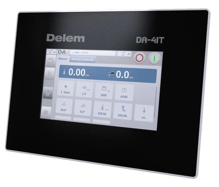 DELEM DA41T 2 axis nc press brake controller China AHYW Yawei 4m bending machine