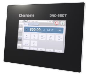 DELEM DAC360T 4 osi CNC giljotinski regulator smicanja